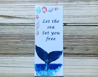 Let the sea set you free~ Bookmark