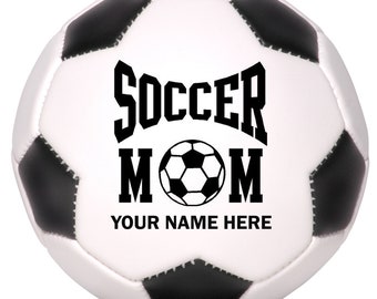 Soccer Mom, Soccer Gift, Soccer Ball, Soccer Ornament, Mothers Day Gift, Gift for Mom, Mom Gifts, Gift for Her, Birthday Gift, Personalized