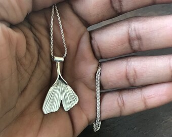 Ginkgo Leaf Necklace