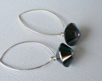 Jet Black Earrings For Your Little Black Dress