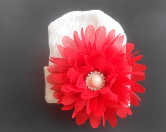 Newborn hospital hat, Baby hat, newborn girl hat, infant girl hat, hospital newborn hat, newborn hat, infant hat, baby hat, baby bow
