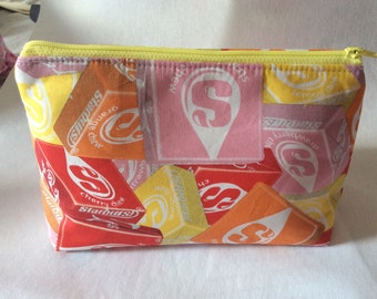 Starburst Print Cosmetic Makeup Bag