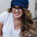 Women's Ribbed Newsboy Cap - Newsboy Hat - Crochet Hat with Visor - Handmade Knit Visor Cap - Women's Winter Hat with Brim - Christmas Gift