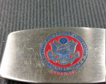 USGA vintage money clip
