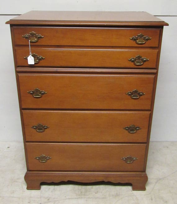 Vintage maple dresser