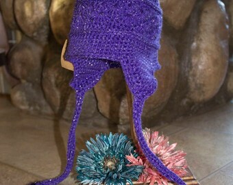 Girls 12-18month earflap hat