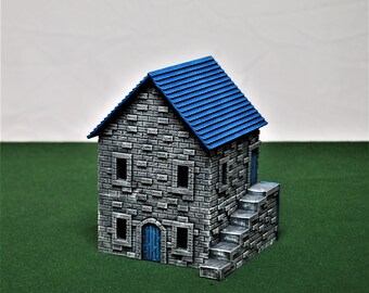 2 Story Cottage, Warhammer, Fantasy, Medieval