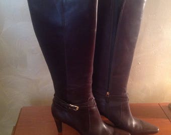 Jonn David circa leather boot size 9m