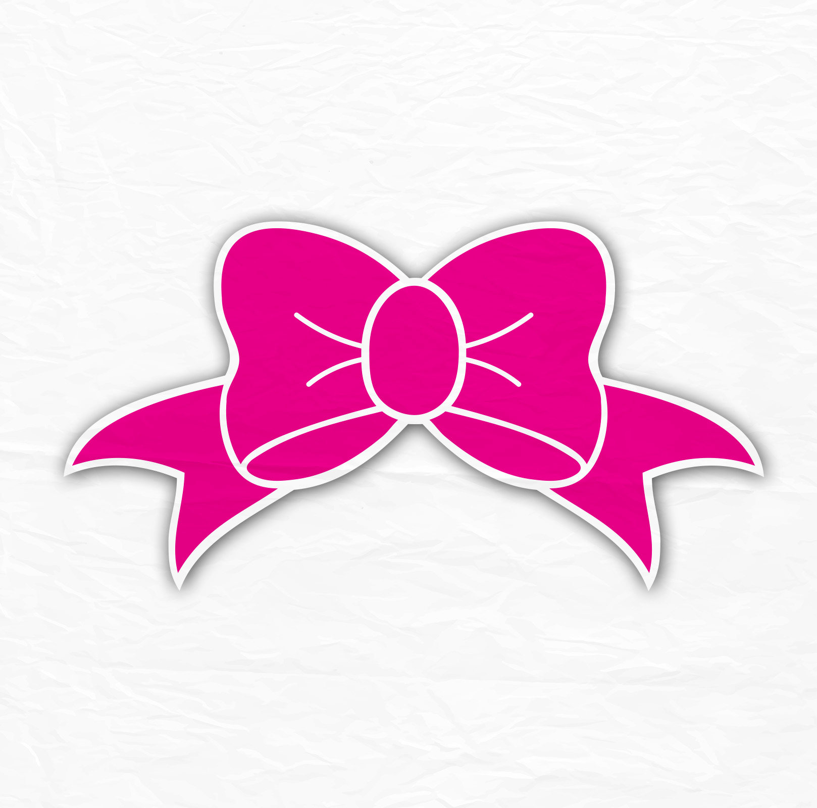 Download Bow Monogram Svg Bow Svg For Girls SVG Silhouette Cut