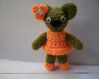 Crochet Amigurumi Bear/вязаная мишутка амигуруми