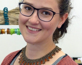 German - Tutorial Necklace "Twin Lotti" (PDF, deutsch)
