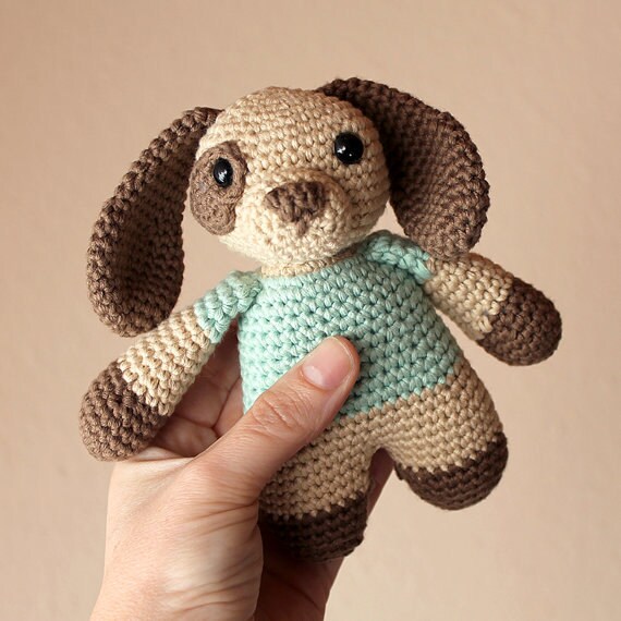 Dog - Animalius. Crochet Doll, Amigurumi Toy, Crocheting, Made to Order, Animal Crochet, Puppy, Cute Children Gift, Nursery Doll, Art Crafts