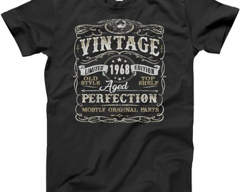 50th Birthday Gift Shirt | Vintage 1968 | Funny | 50 Years Old | Born in 1968 | Gift For Him | Christmas or Birthday Gift | 50th