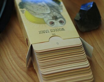 The Wooden Tarot Full Deck skullgarden