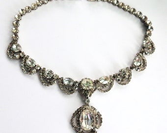 Kramer of NY Rhinestone Necklace