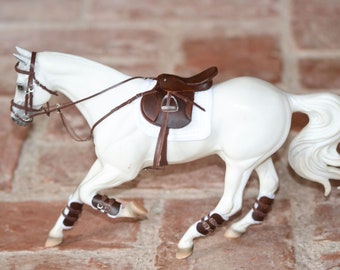 Saddle Set, Complete Jumping/GP Set for Traditional Breyer Model Horses 1:9