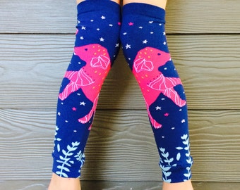 Elephant Leg, Arm Warmers for Boys and Girls - Celestial Leggings for Infant, Baby, Toddler, Kid, Tween - Great Birthday, Baby Shower Gift
