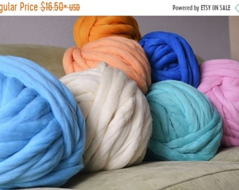 Merino Wool, Chunky Yarn,Super Chunky wool,Jumbo Yarn,Extreme Knitting Yarn, Bulky Yarn,Gift for Her,Knitting Yarn
