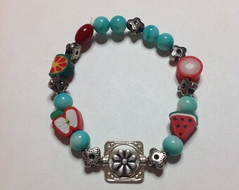TURQUOISE FRUIT BRACELET