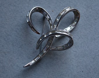 Marcel Boucher Rhinestone Brooch, #6912