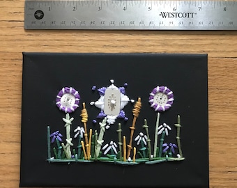 Mini Steampunk Wildflower Garden