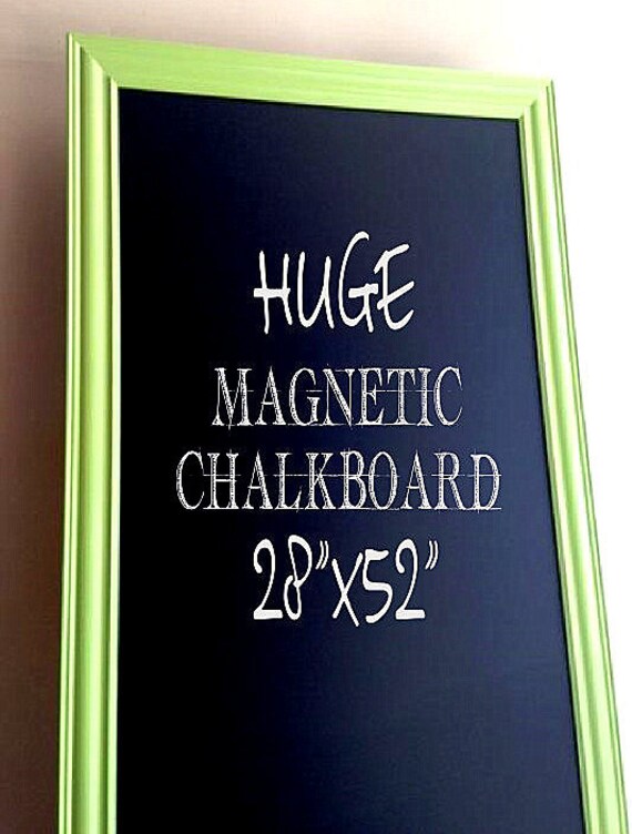 playroom decor magnetic chalkboard blackboard black board home school magnetic chalkboard kids wall decor lime green neon green chalk board