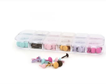 Box set of 96 brads