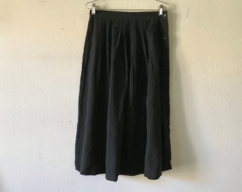Vintage 70s India Cotton Gauze Skirt Boho Hippie