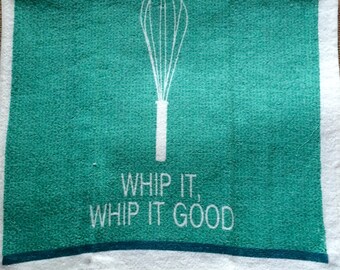 Whip it Whip it Good Crochet Top Towel (R30)