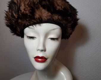 FREE SHIPPING Lamb Fur Hat