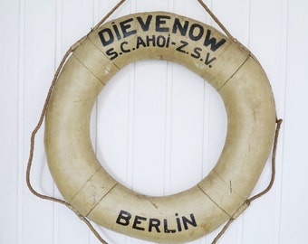 Original vintage rescue ring from Berlin