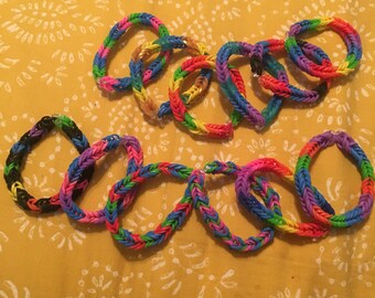 rainbow loom bracelet