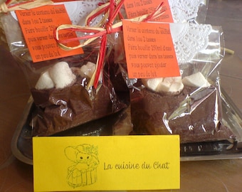 Chocolate Kit warm Marshmallow chud / Kit chocolate Marshmallow chud hot