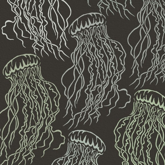 jellyfish stencil large wall stencil reusable diy home