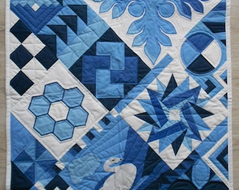 Wonderful quilt Textile art Patchwork Quilt for sale Machine Quilted Wall Hanging Patch work Handmade quilt Cotton art Homemade Quilted art