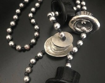 Vintage Mardi Gras Beads Top Hats