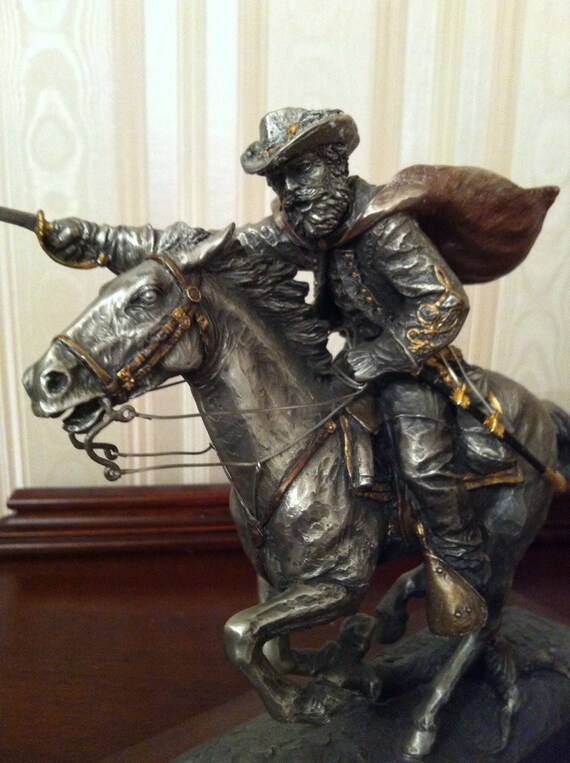 Civil War Pewter Francis Barnum Chilmark Sculpture JEB