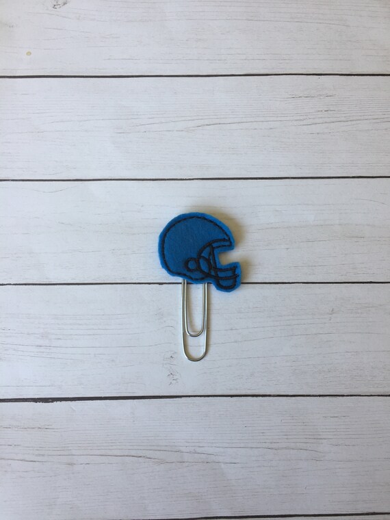 Panthers Football Clip/Planner Clip/Bookmark. Football Planner Clip. Panther Football Clip. Sports Planner Clip. Helmet Planner Clip