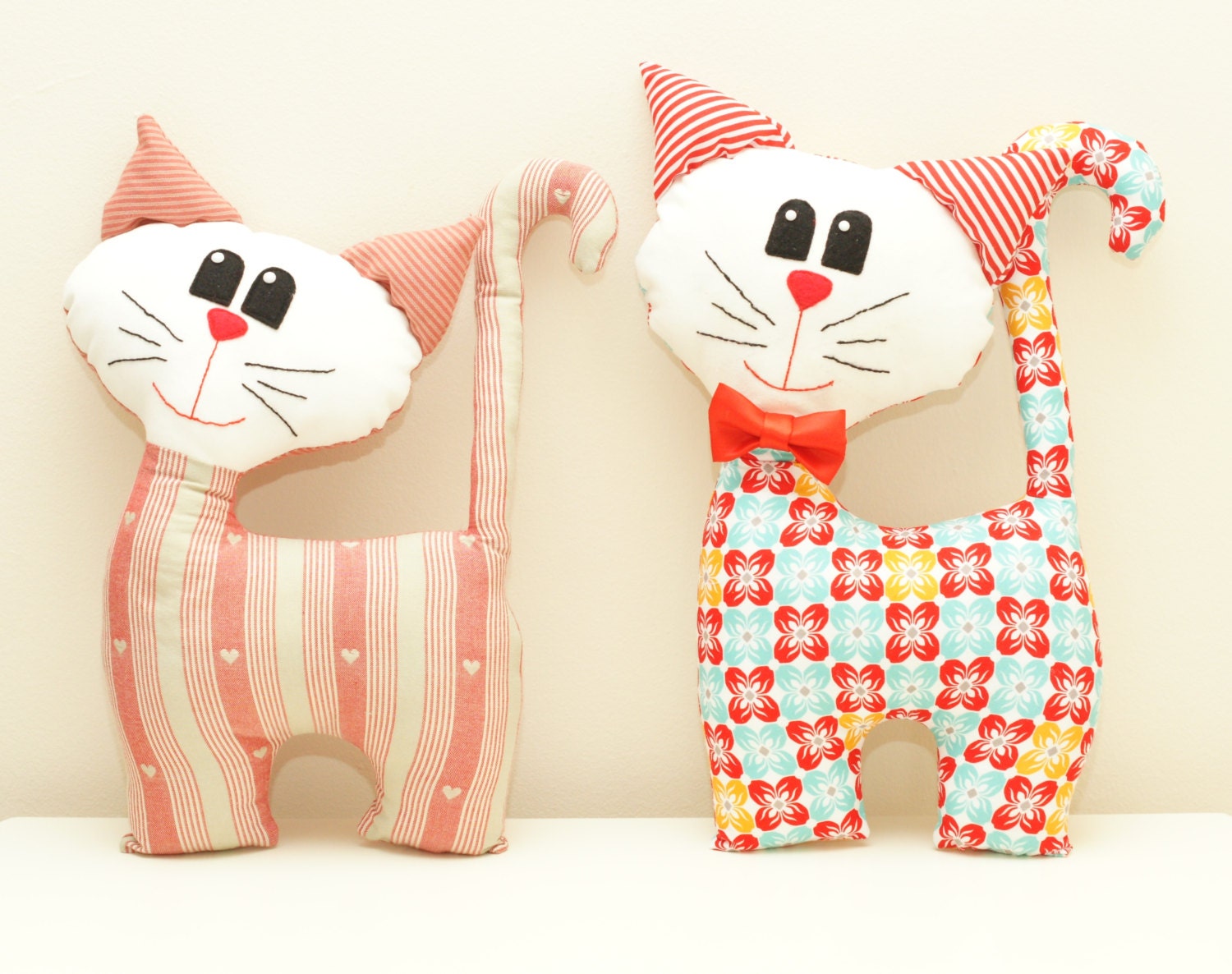 Cat Sewing Pattern PDF Instant Download Plush Stuffed Toy