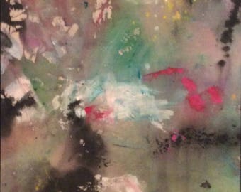 Original abstract acrylic painting