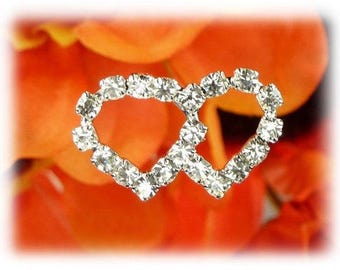 6 PK Clear & Diamond Bouquet Jewels