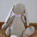 Memory Bunny pattern Posted Memory keepsake bunny sewing