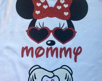 Minnie Mouse Maternity Pregnancy Announcement