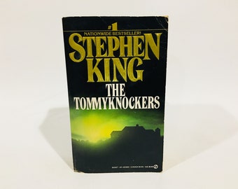 Vintage Horror Book The Tommyknockers by Stephen King 1988 First Edition Paperback