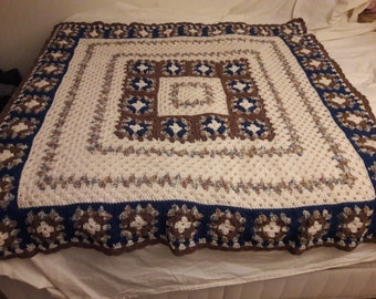 Granny Square Afghan
