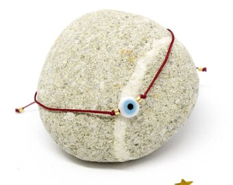 Bracelet lucky child Maty white