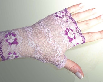 Pulse Warmer Cuffs Wild orchid Asia lilac Purple