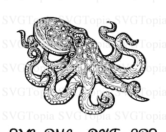 Download Octopus svg | Etsy