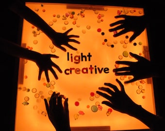 Wood Light Table - Reggio/Montessori
