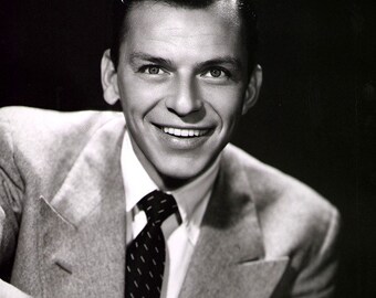 Frank Sinatra edible image